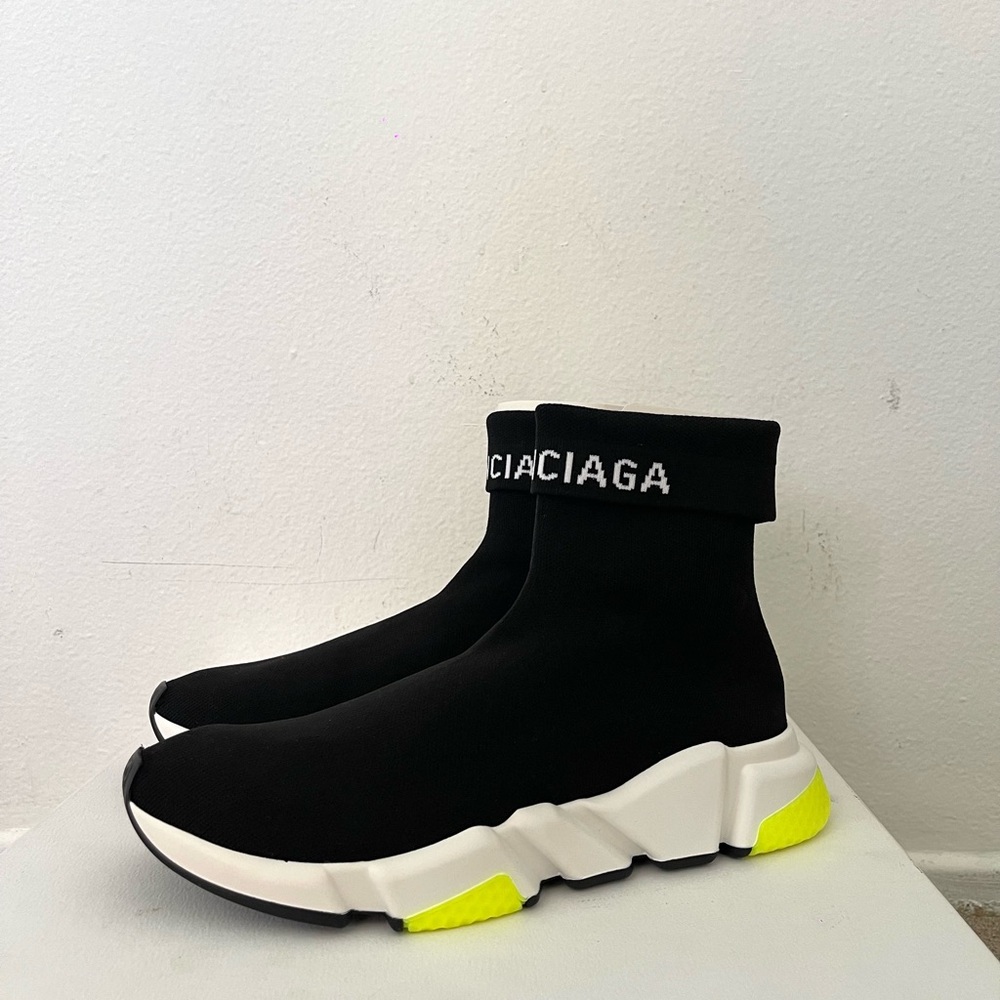 Women’s Balenciaga Speed TrainerBlack White Volt W size 41 Brand New in Box